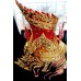 Hermit Lersi Anchoret Mask Khon Thai Handmade Ceremony Ramayana Costume New   331785316663